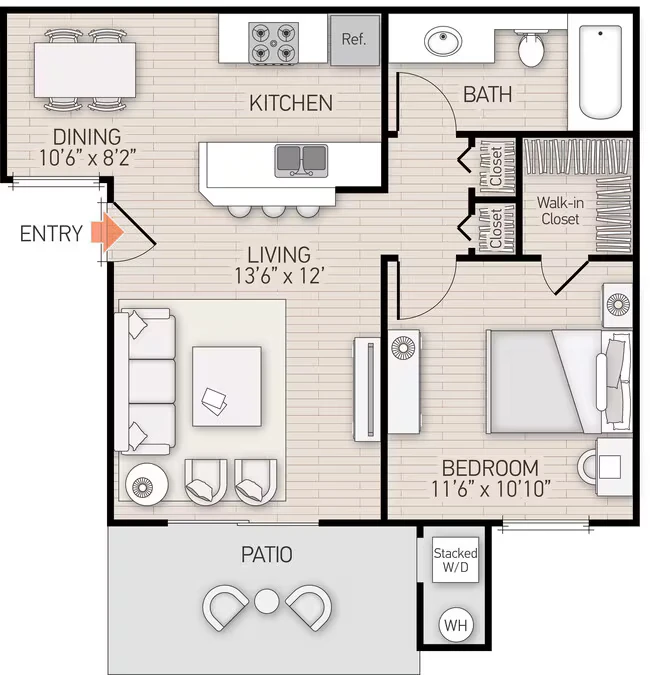 Plan A 959B floor plan